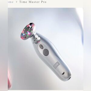 Silver Time Master Pro Ultrasound and LED handheld device-EUC! Works perfectly!